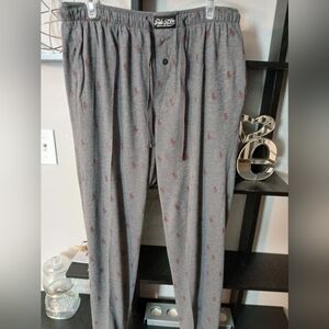 Polo by Ralph Lauren Gray Joggers with Red Accents